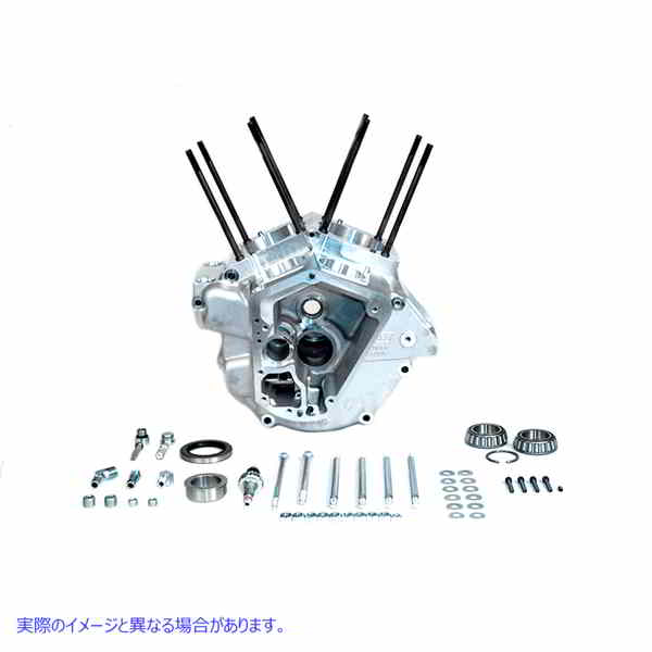 10-0000 S&S エンジン クランクケース セット 純正ボア 取寄せ Vツイン S&S Engine Crankcase Set Stock Bore- (検索用／ S&S Cy
