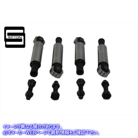 10-0782 シフトン スタンダードソリッドタペットアッセンブリーセット 取寄せ Vツイン Sifton Standard Solid Tappet Assembly S
