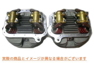 10-1067 雲台シリンダーヘッド完全組立 取寄せ Vツイン Panhead Cylinder Heads Full Assembly (検索用／