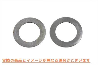 10-1284 フライホイール クランクピン スラストワッシャーセット 標準スチール 取寄せ Vツイン Flywheel Crank Pin Thrust Washe