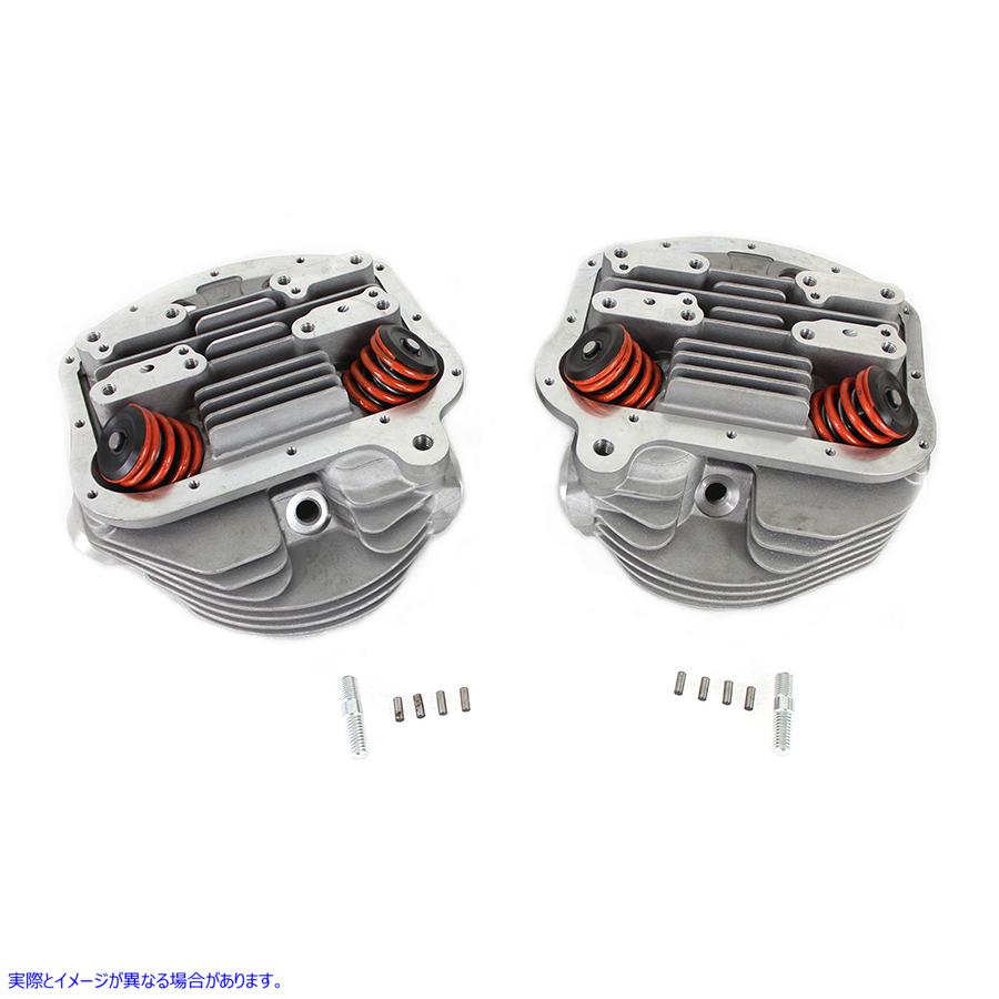 10-1957 バルブ付雲台シリンダヘッドセット 取寄せ Vツイン Panhead Cylinder Head Set with Valves (検索用／