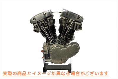 10-2013 80 インチ フラットサイド ショベルヘッド モーター アセンブリ 取寄せ Vツイン 80 inch Flatside Shovelhead Motor Ass