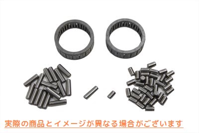 10-2522 スチールコンロッドベアリングケージセット 取寄せ Vツイン Steel Connecting Rod Bearing Cage Set (検索用／24385-40