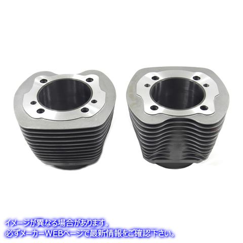 11-0073 OE 95 インチシリンダーピストンなしシルバー 取寄せ Vツイン OE 95 inch Cylinders wihtout Piston Silver (検索用／16