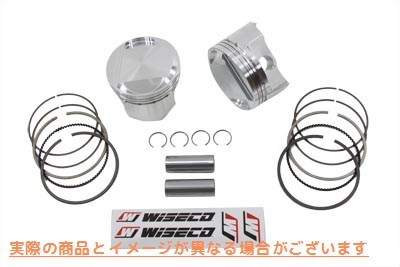 11-0156 ピストンキット .045 オーバーサイズ 取寄せ Vツイン Piston Kit .045 Oversize (検索用／
