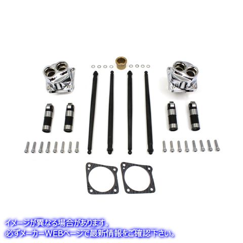 11-0356 ソリッドタペットとプッシュロッドアセンブリ 取寄せ Vツイン Solid Tappet and Pushrod Assembly (検索用／