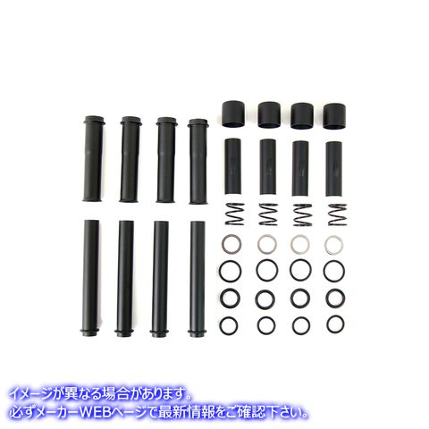 11-0376 プッシュロッドカバーキット 取寄せ Vツイン Pushrod Cover Kit (検索用／17900033