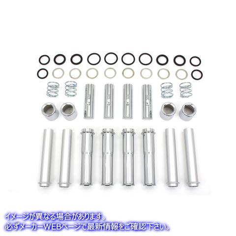 11-0824 TC-88 プッシュロッドカバーキット クローム 取寄せ Vツイン TC-88 Pushrod Cover Kit Chrome (検索用／
