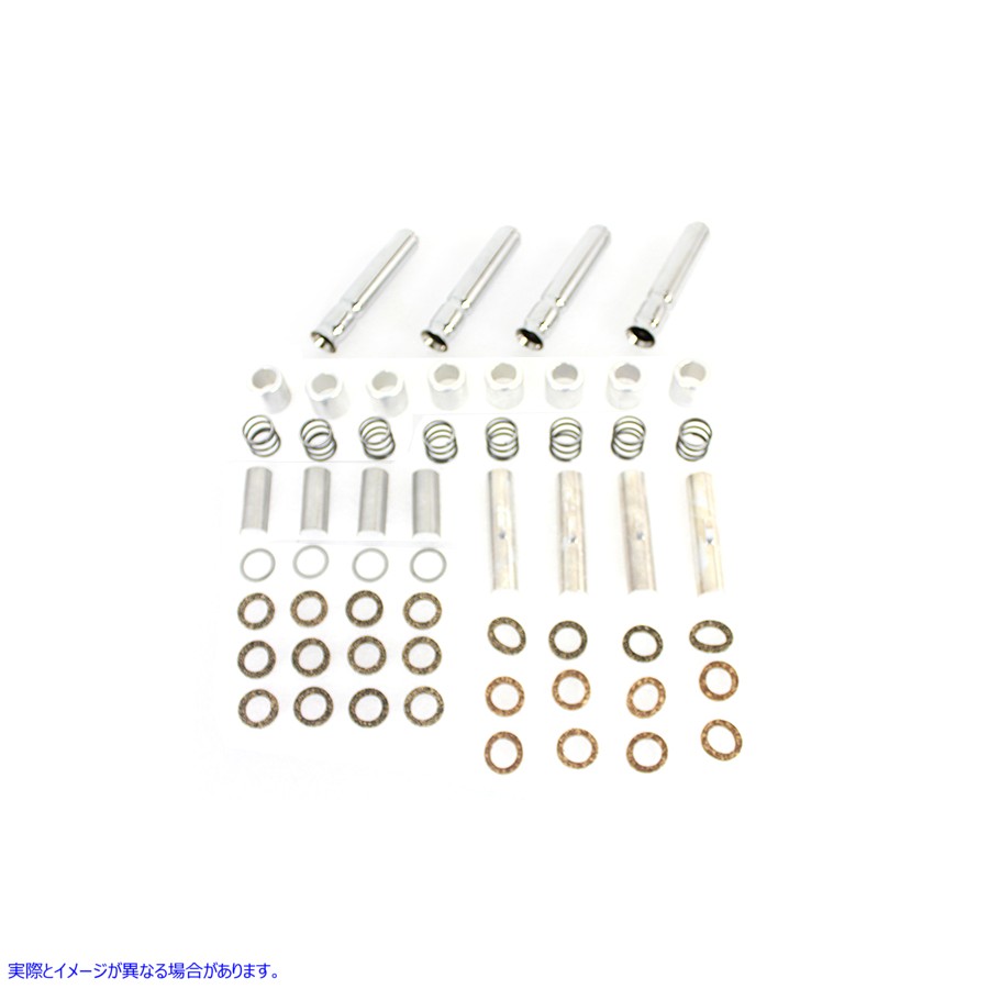 11-0897 1936 EL プッシュロッド カバー キット 取寄せ Vツイン 1936 EL Pushrod Cover Kit (検索用／