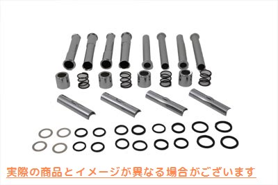 11-0901 プッシュロッドカバーキット 取寄せ Vツイン Pushrod Cover Kit (検索用／