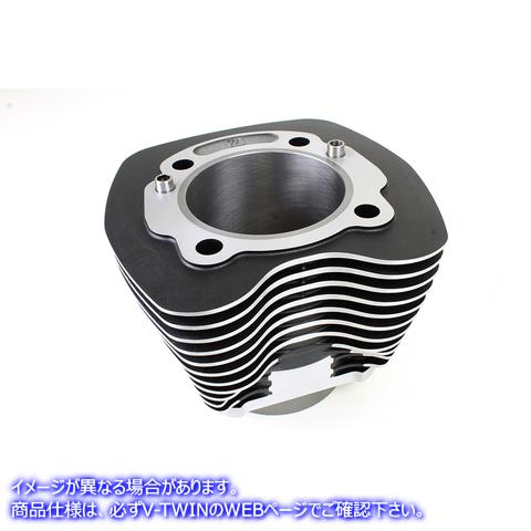 11-1194 96インチツインカム純正交換シリンダー ブラック 取寄せ Vツイン 96 inch Twin Cam Stock Replacement Cylinder Black (