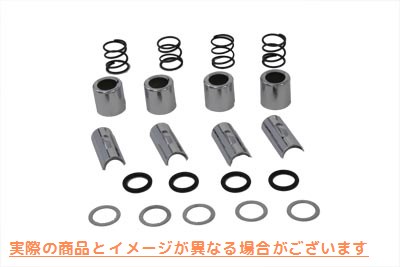 11-1206 アッパープッシュロッドカバーキット 取寄せ Vツイン Upper Pushrod Cover Kit (検索用／