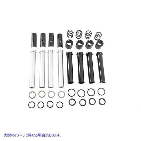 11-1213 M8 プッシュロッド カバー キット 取寄せ Vツイン M8 Pushrod Cover Kit (検索用／