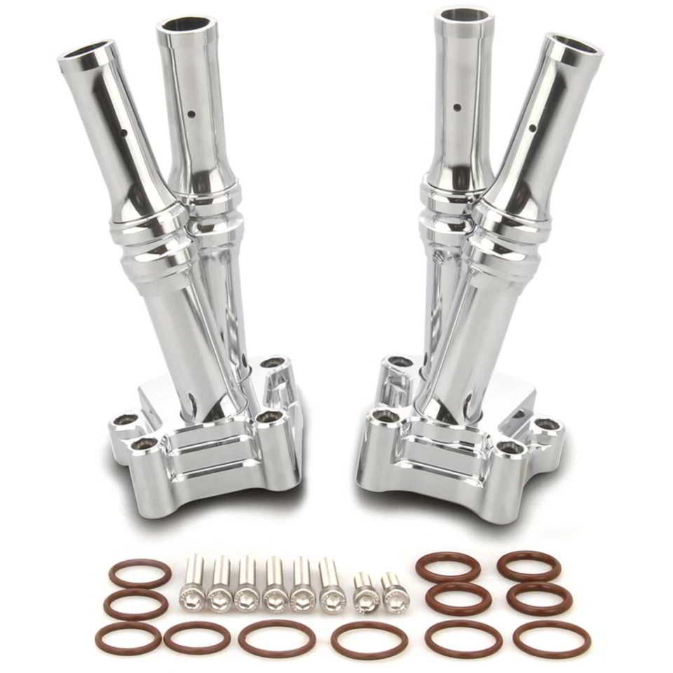 11-1277 取寄せ Vツイン TC-88 Pushrod Cover Kit Chrome (検索用／)