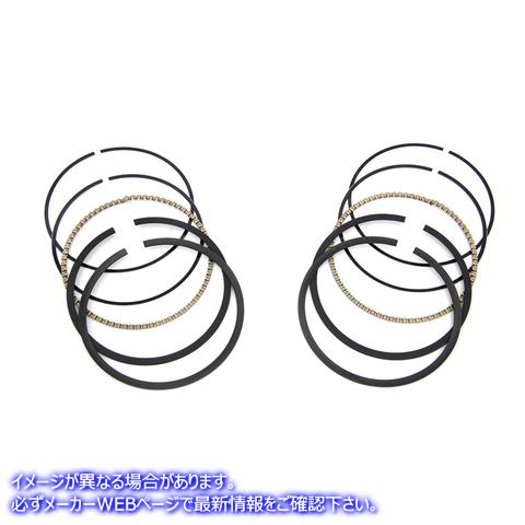 11-1414 1690cc ピストン リング セット .005 オーバーサイズ 取寄せ Vツイン 1690cc Piston Ring Set .005 Oversize (検索用／