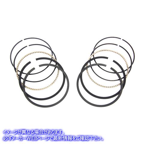 11-1415 1690cc ピストン リング セット .010 オーバーサイズ 取寄せ Vツイン 1690cc Piston Ring Set .010 Oversize (検索用／