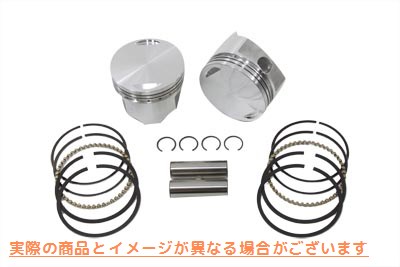 11-1709 3-5/8インチピストンセット標準サイズ 取寄せ Vツイン 3-5/8 inch Piston Set Standard Size (検索用／