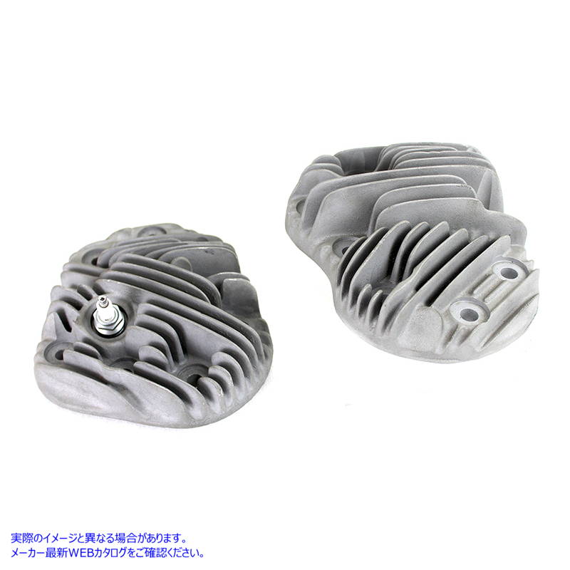 11-1760 アルミシリンダーヘッドセット 取寄せ Vツイン Aluminum Cylinder Head Set (検索用／ Motortechnic