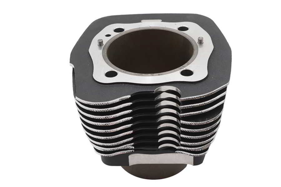 11-4054 取寄せ Vツイン Ultima 107 inch Big Bore Rear Cylinder Black DC (検索用／)