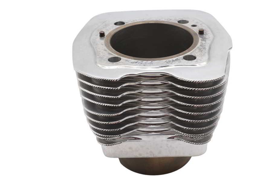 11-4059 取寄せ Vツイン Ultima 100 inch Big Bore Front Cylinder Polished DC (検索用／)