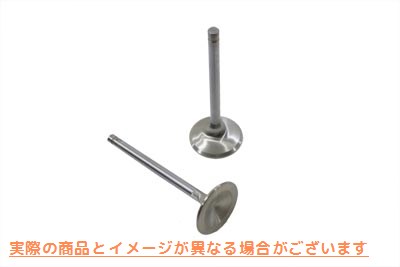 11-9015 ステンレス製排気バルブ 取寄せ Vツイン Stainless Steel Exhaust Valve (検索用／ Manley 99015-2