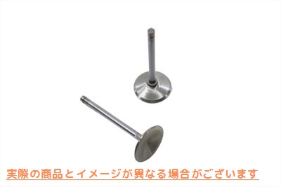 11-9082 ステンレス製インテークバルブ 取寄せ Vツイン Stainless Steel Intake Valves (検索用／18074-83 Manley 99082-2