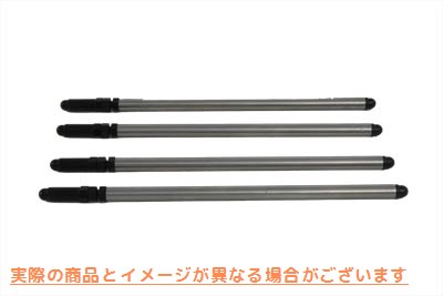 11-9866 アジャスタブルモリブデンプッシュロッドセット 取寄せ Vツイン Adjustable Moly Pushrod Set (検索用／ Andrews 292140