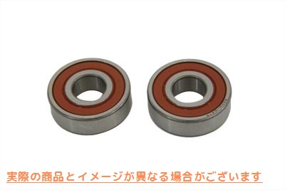 12-0163 ホイールハブ 5/8インチベアリングセット 取寄せ Vツイン Wheel Hub 5/8 inch Bearing Set (検索用／