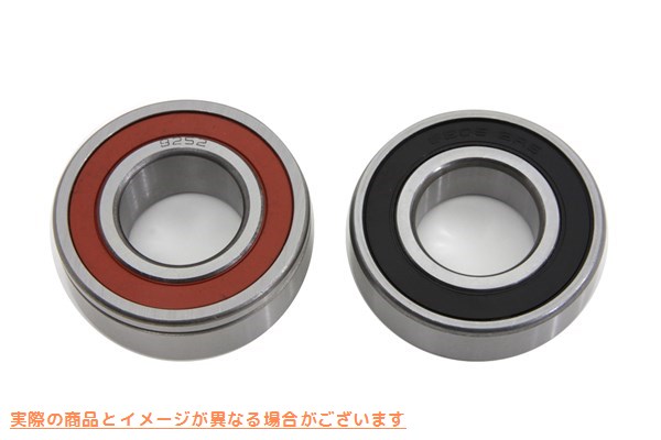 12-0996 前後ホイールベアリングセット 取寄せ Vツイン Front and Rear Wheel Bearing Set (検索用／9252/9276A