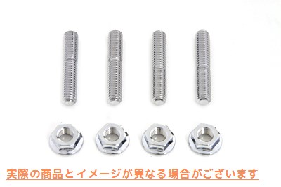 12-2527 エキゾーストスタッドキット 取寄せ Vツイン Exhaust Stud Kit (検索用／