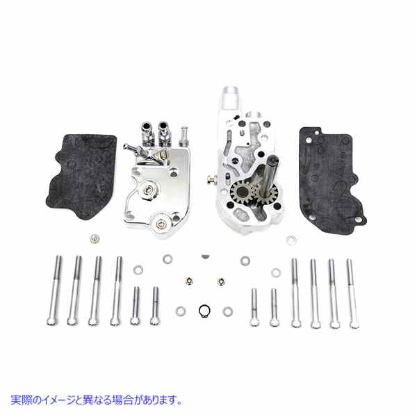 12-9969 ポリッシュオイルポンプアセンブリ 取寄せ Vツイン Polished Oil Pump Assembly (検索用／