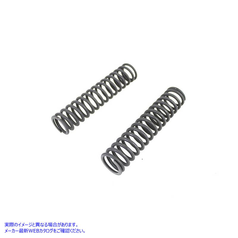 13-0037 ロア スプリング フォーク スプリング セット パーカーライズド 取寄せ Vツイン Lower Spring Fork Spring Set Parkeriz