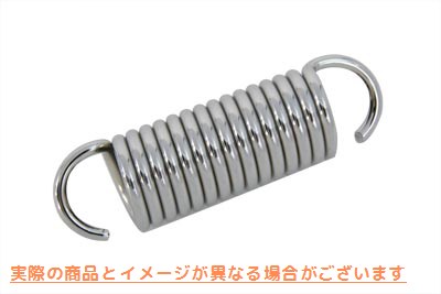 13-0186 クローム ジフィー キックスタンド スプリング 取寄せ Vツイン FXD Chrome Jiffy Kickstand Spring (検索用／50057-02