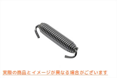13-0213 クロームブレーキペダルスプリング 取寄せ Vツイン Chrome Brake Pedal Spring (検索用／44484-35