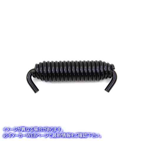 13-0350 ブラック キックスタンド スプリング 取寄せ Vツイン Black Kickstand Spring (検索用／49725-07A