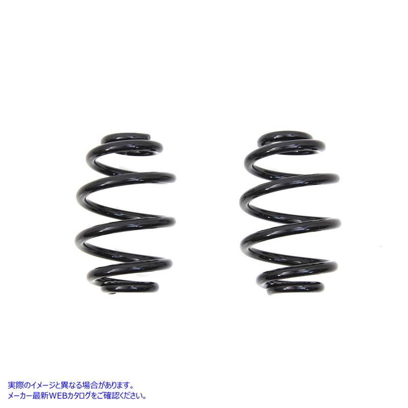 13-0474 ブラック 3 インチ シート スプリング セット 取寄せ Vツイン Black 3 inch Seat Spring Set (検索用／
