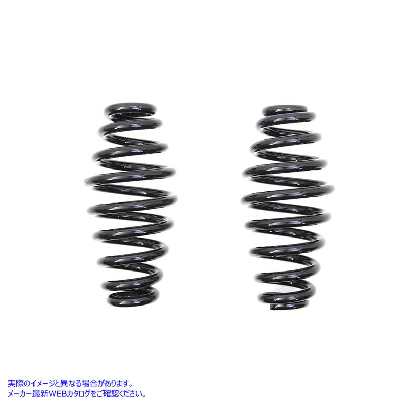 13-0477 ブラック 5 インチ シート スプリング セット 取寄せ Vツイン Black 5 inch Seat Spring Set (検索用／