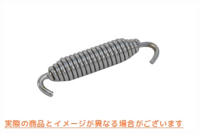 13-0545 4インチキックスタンドスプリングクローム 取寄せ Vツイン 4 inch Kickstand Spring Chrome (検索用／49725-07