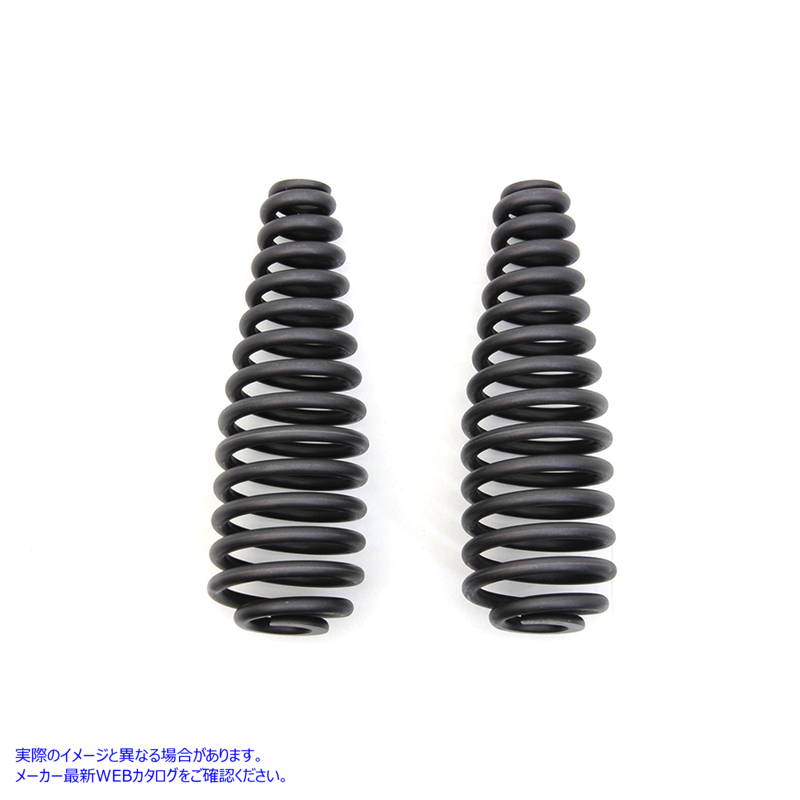 13-0659 ブラック 6 インチ シート スプリング セット 取寄せ Vツイン Black 6 inch Seat Spring Set (検索用／