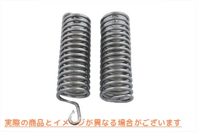 13-9252 クローム 7 インチ シート スプリング セット 取寄せ Vツイン Chrome 7 inch Seat Spring Set (検索用／52041-50
