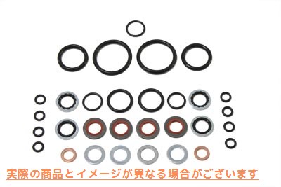 14-0045 エアコントロール O リング フォーク キット 取寄せ Vツイン Air Control O-Ring Fork Kit (検索用／ James JGI-45849-8