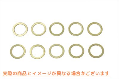 14-0153 燃料ペットコック バルブロッド 下部真鍮シール 取寄せ Vツイン Fuel Petcock Valve Rod Lower Brass Seal (検索用／620