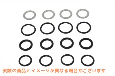 14-0681 プッシュロッドカバーシールキット 取寄せ Vツイン Pushrod Cover Seal Kit (検索用／