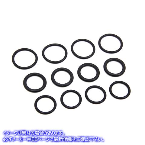 14-0784 プッシュロッドカバーOリングセット 取寄せ Vツイン Pushrod Cover O-Ring Set (検索用／550123-00