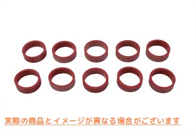 14-0924 フラットインテークマニホールドシール 取寄せ Vツイン Flat Intake Manifold Seals (検索用／27062-78