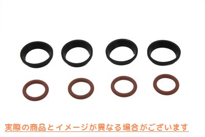 14-0952 Vツインプッシュロッドカバーシールキット V-Twin Pushrod Cover Seal Kit 取寄せ Vツイン (検索用／11190 17944-89 V-Twin