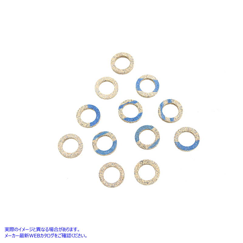 15-0059 V-Twin スモール プッシュロッド カバー コルク セット 取寄せ Vツイン V-Twin Small Pushrod Cover Cork Set (検索用／