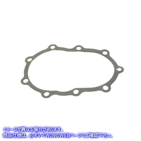 15-0158 トランスミッションサイドカバーガスケット 取寄せ Vツイン Transmission Side Cover Gasket (検索用／33295-36