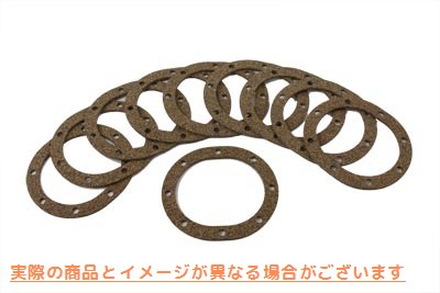 15-0177 V ツイン ダービー カバー ガスケット コルク 取寄せ Vツイン V-Twin Derby Cover Gaskets Cork (検索用／60565-36