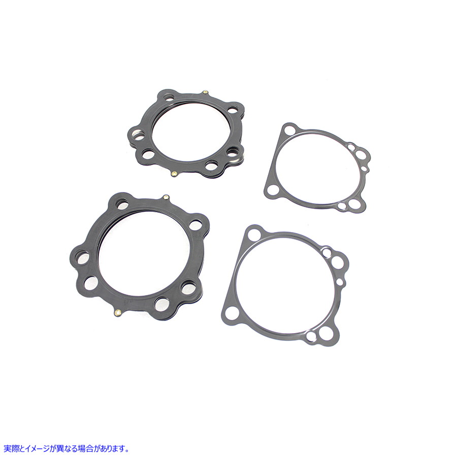 15-0477 シリンダーヘッドガスケットセット 0.030インチ 取寄せ Vツイン Cylinder Head Gasket Set .030 inch (検索用／ Cometic